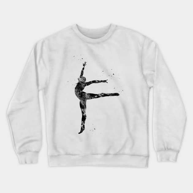 Ballet dancer Crewneck Sweatshirt by erzebeth